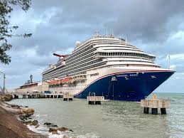 arge cruise ship docked at port highlighting need for bulk Narcan medical emergency supplies and opioid overdose response kits for passenger safety